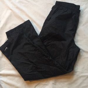 Black nike joggers